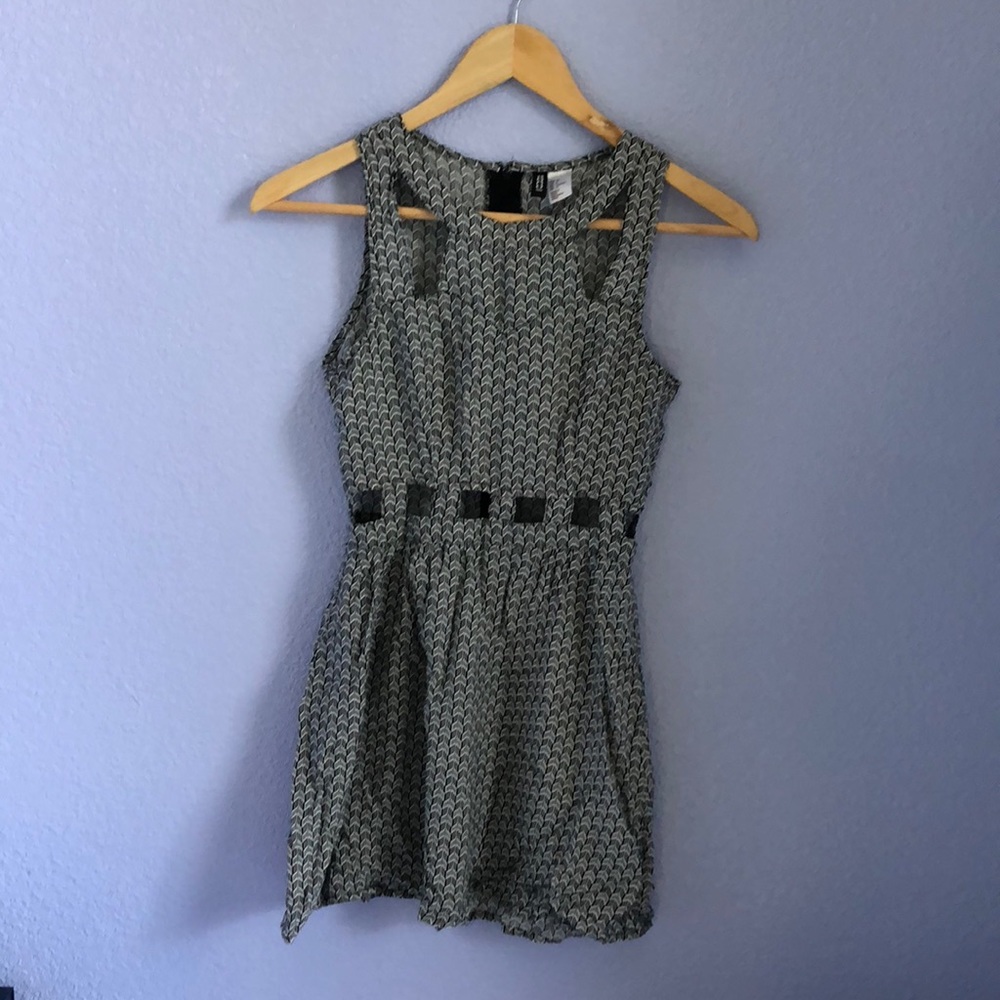 H&M cut out dress